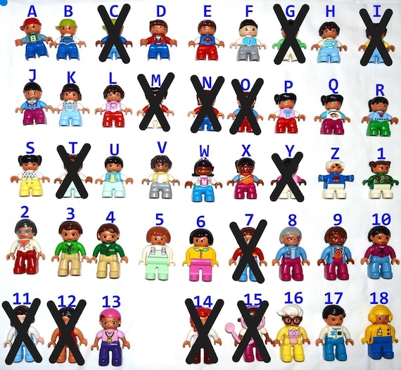 Lego Duplo Lego People Pieces Lego Duplo Argos Lego People Figurines DUPLO LEGO Education: 20 Pieces