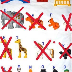 Lego Duplo ANIMAL Mensen Cijfers vijgen minifig CIRCUS ZOO Stukken onderdelen Ring Master Clown Olifant konijn konijn giraf zeehond dame acrobaat