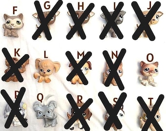 Lot De Figurines Littlest Pet Shop - Occasion - À Collectionner