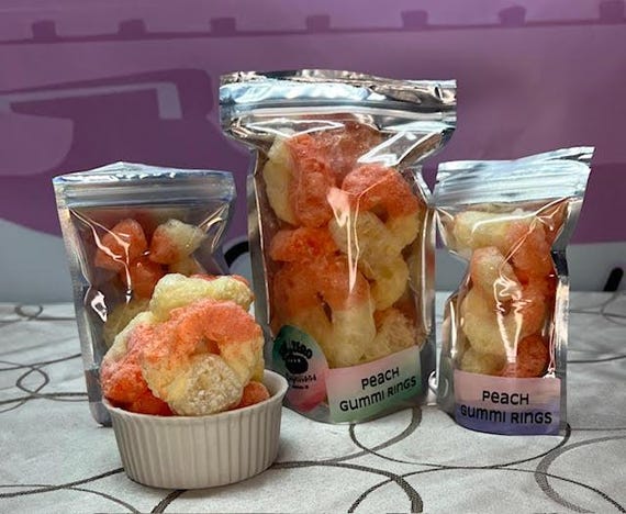 Peach Rings!