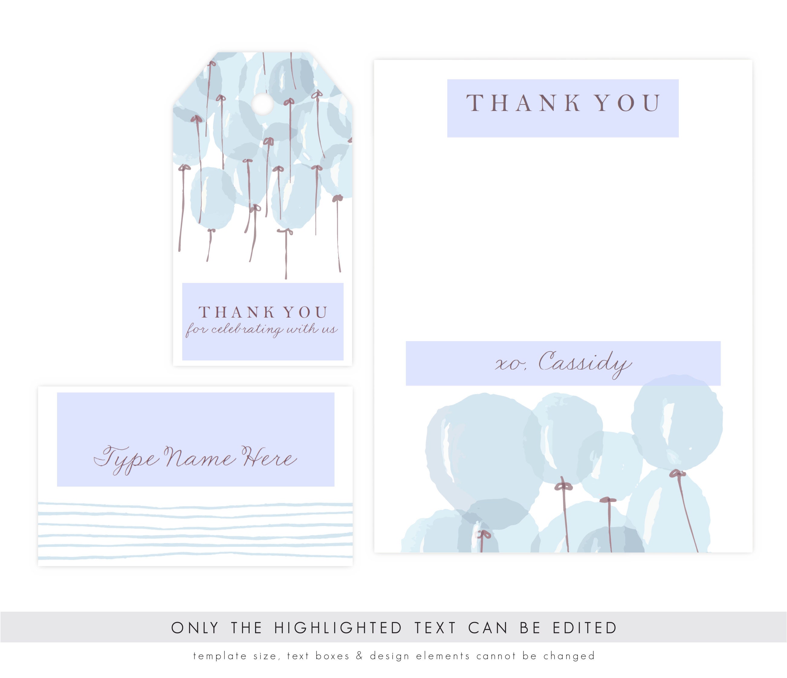 Boy Baby Shower Thank You Card Baby Shower Gift Tags Baby Etsy