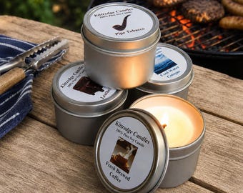 DAD SAMPLER  (four 2-oz soy tins)