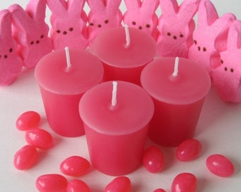 PINK SUGAR BUNNIES (4 votives)