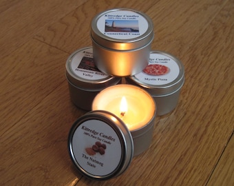 CONNECTICUT SAMPLER (four 2-oz soy candles)