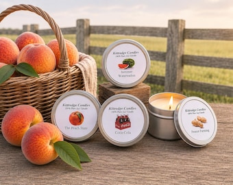 GEORGIA SAMPLER (four 2-oz soy candles)