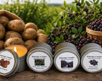 IDAHO SAMPLER (four 2-oz soy candles)