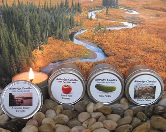 ARKANSAS  SAMPLER (four 2-oz soy candles)