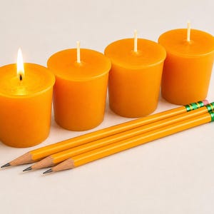 PENCIL SHAVINGS (4 votives)