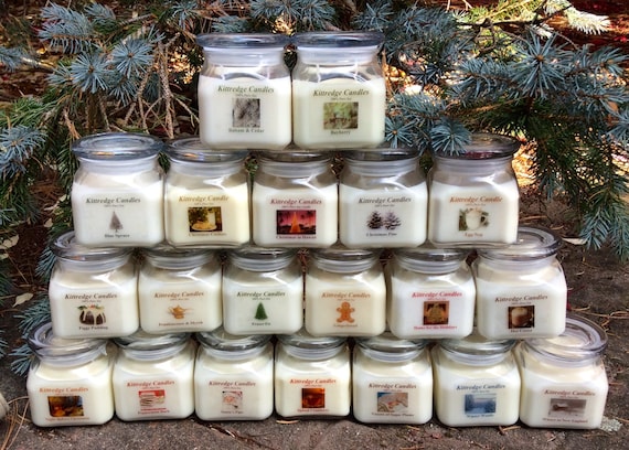 Buy CHRISTMAS COLLECTION: One 10-oz Soy Jar Candle Online in India 