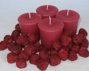 RED RASPBERRY (4 votives)