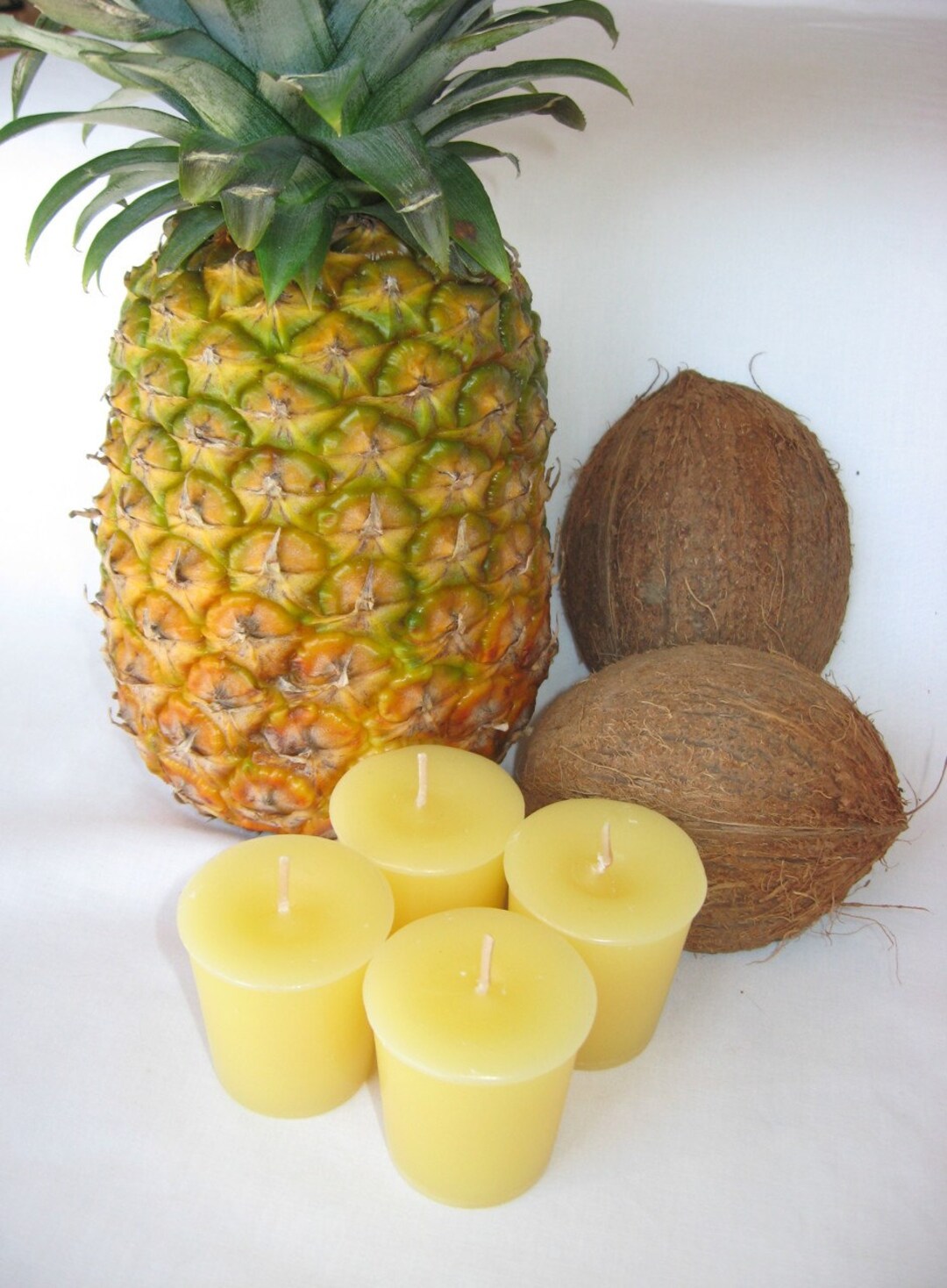 Lot De 6 Bougies Votives Yankee Candle Rares - Fraise, Goyave, Pina Colada Et +