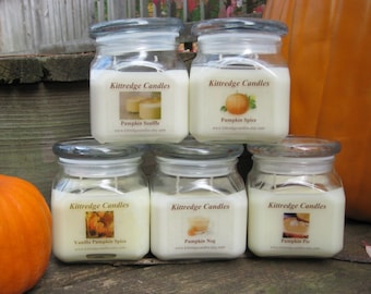 PUMPKIN LOVERS COLLECTION - 10oz Soy Jar Candle