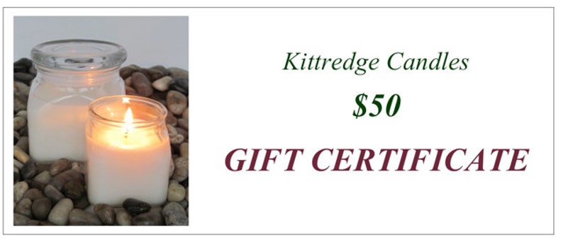 50 Dollar Gift Certificate image 1