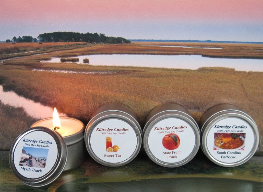 Carolina Sampler SOUTH CAROLINA SAMPLER (four 2-oz Soy Candles) - Etsy