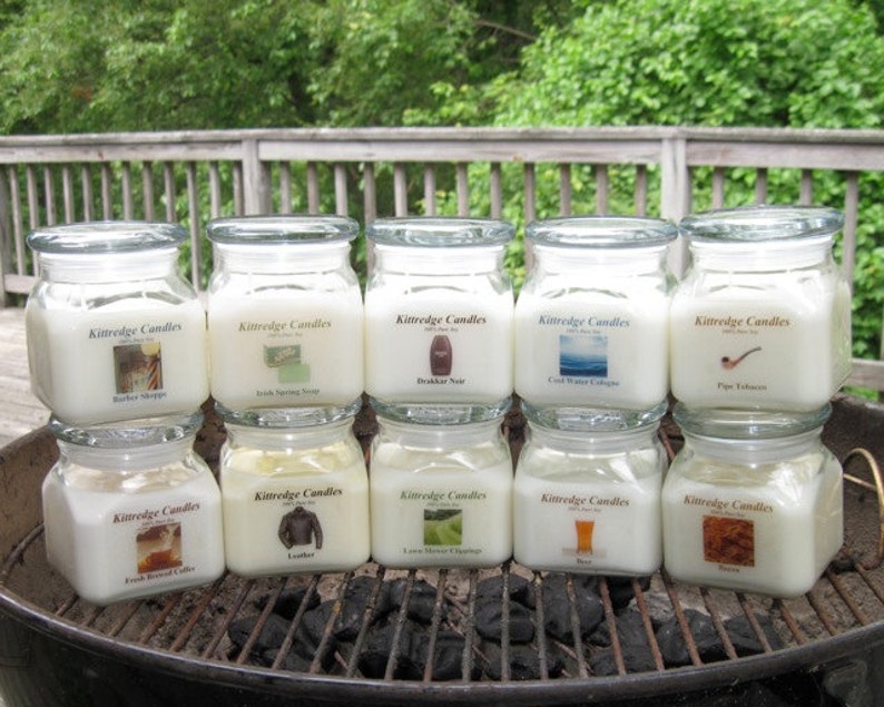 DAD COLLECTION: One 10-oz Soy Jar Candle image 1