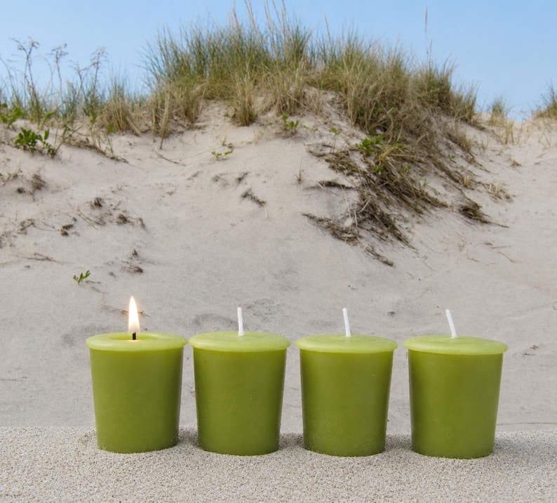 Kittredgecandles Dune Grass Votive Candles