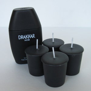 DRAKKAR NOIR type (4 votives or 4-oz soy jar candle)