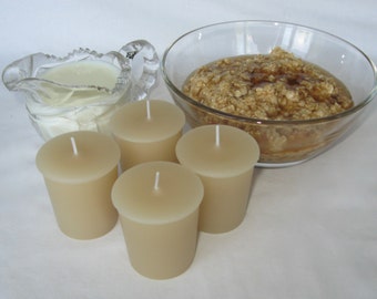 OATMEAL, MILK and HONEY (4 votives or 4-oz soy jar candle)