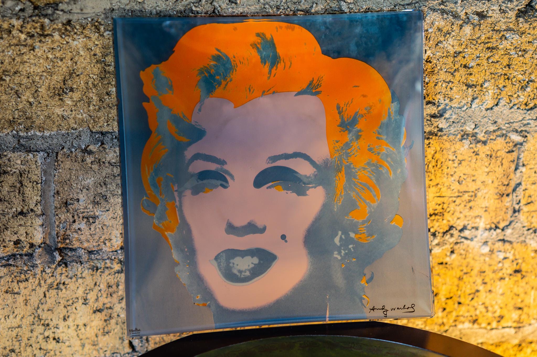 Rosenthal × AndyWarhol マリリンモンロー 30cmプレート アンディ・ウォーホル作「マリリン・モンロー」ガラスプレート