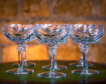 Waterford Crystal Curraghmore Champagne Sherbet Glasses – Set of 6
