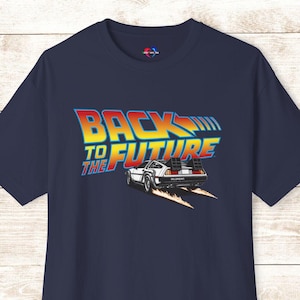 Back to the Future T-Shirt: Retro 80s DeLorean Graphic Tee