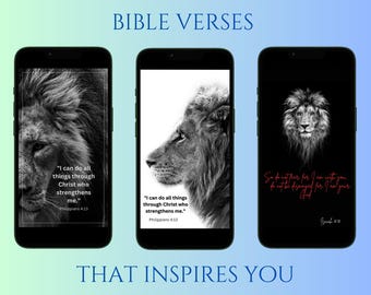 Bibelvers-tapet, Bibel-tapet, 5-pack, Kristen telefontapet, Skriftcitat, Bibelcitat, telefontapet, Bibelvers