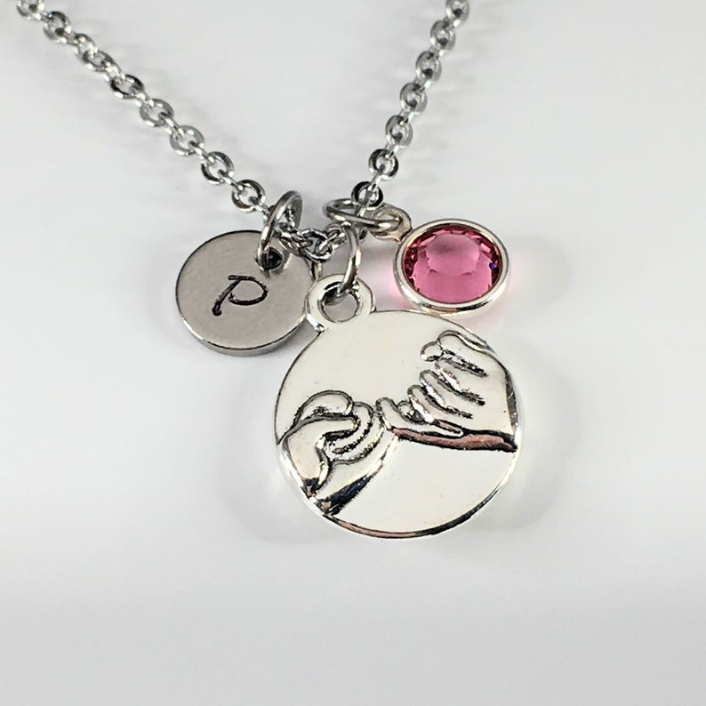 Pinky Promise Necklace Pinky Swear Jewelry Best Friend Etsy