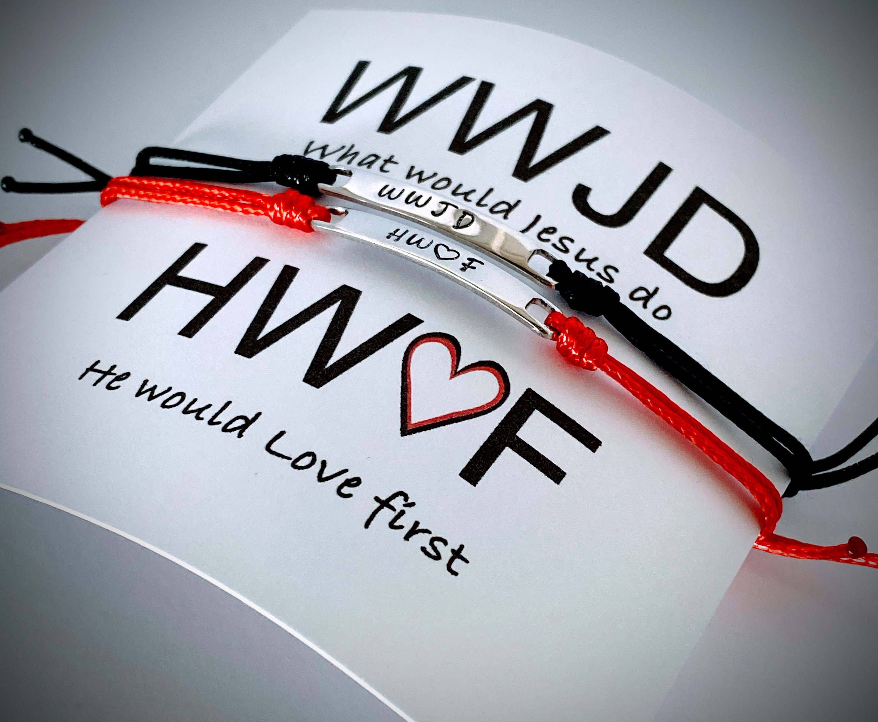 What would Jesus do bracelet He would love first bracelet Etsy