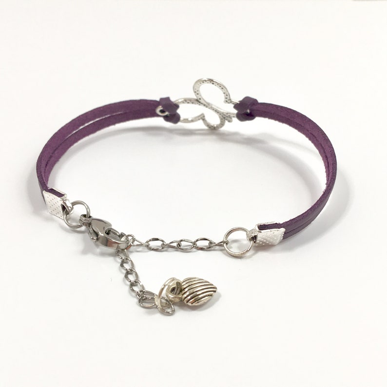 Butterfly bracelet, Butterfly Jewelry, Charm bracelet, Friendship bracelet, Best Friend bracelet, Daughter gift, Mom gift, Sister gift, Gift zdjęcie 2