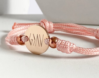 God is greater than the highs and lows bracelet, Confirmation gift, Religious jewelry, thinking of you gift, Rose gold inspiration gift.