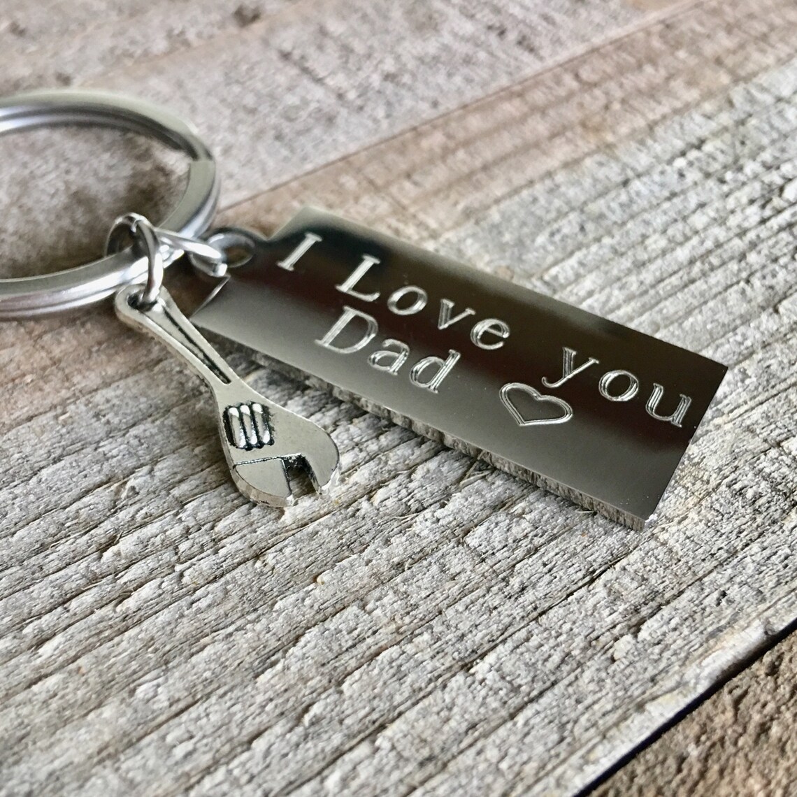 Wrench Keychain, Handyman Dad Gift - Etsy