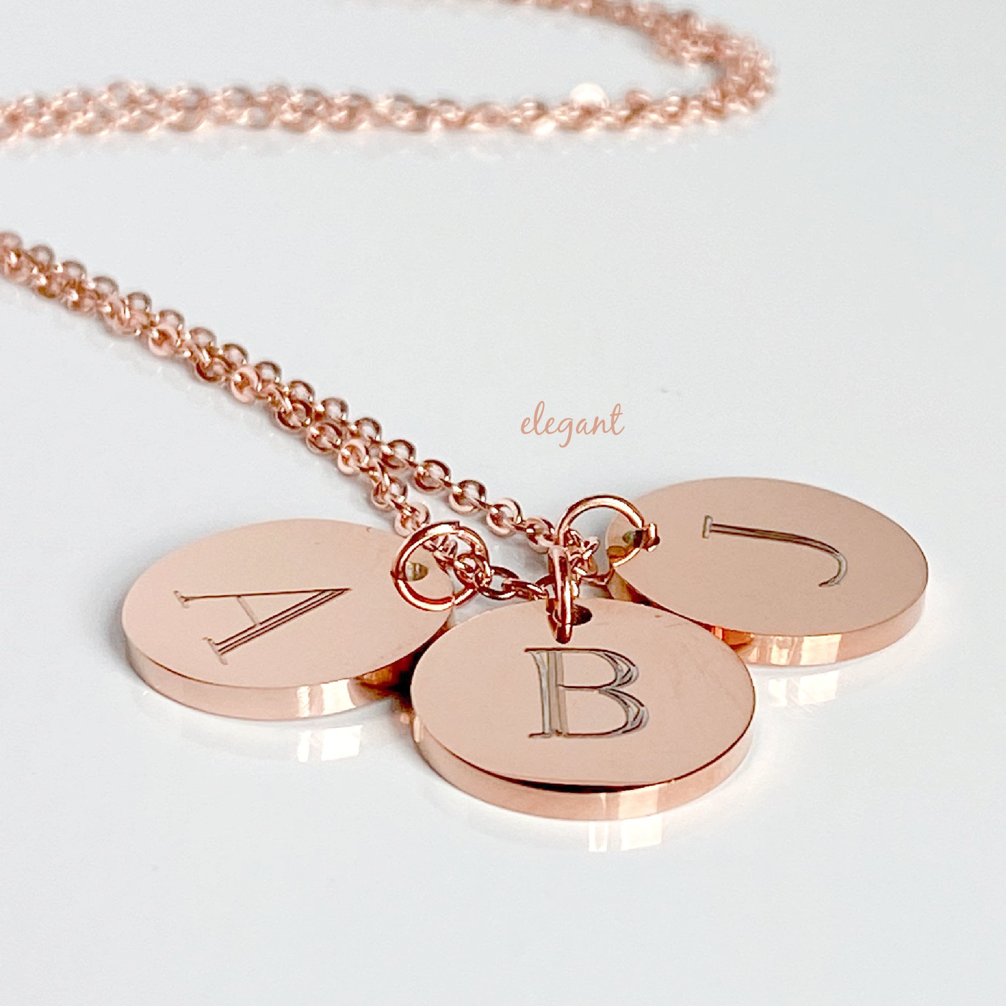 Just For You Initial Necklace — T