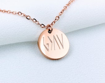 God is greater than the highs and lows necklace * Scripture jewelry * Thinking of you gift * Christian jewelry