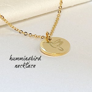 Hummingbird necklace, Bird watcher gift, Hummingbird  pendant, Best friend gift, Bird lover jewelry, Nature jewelry, gift for her
