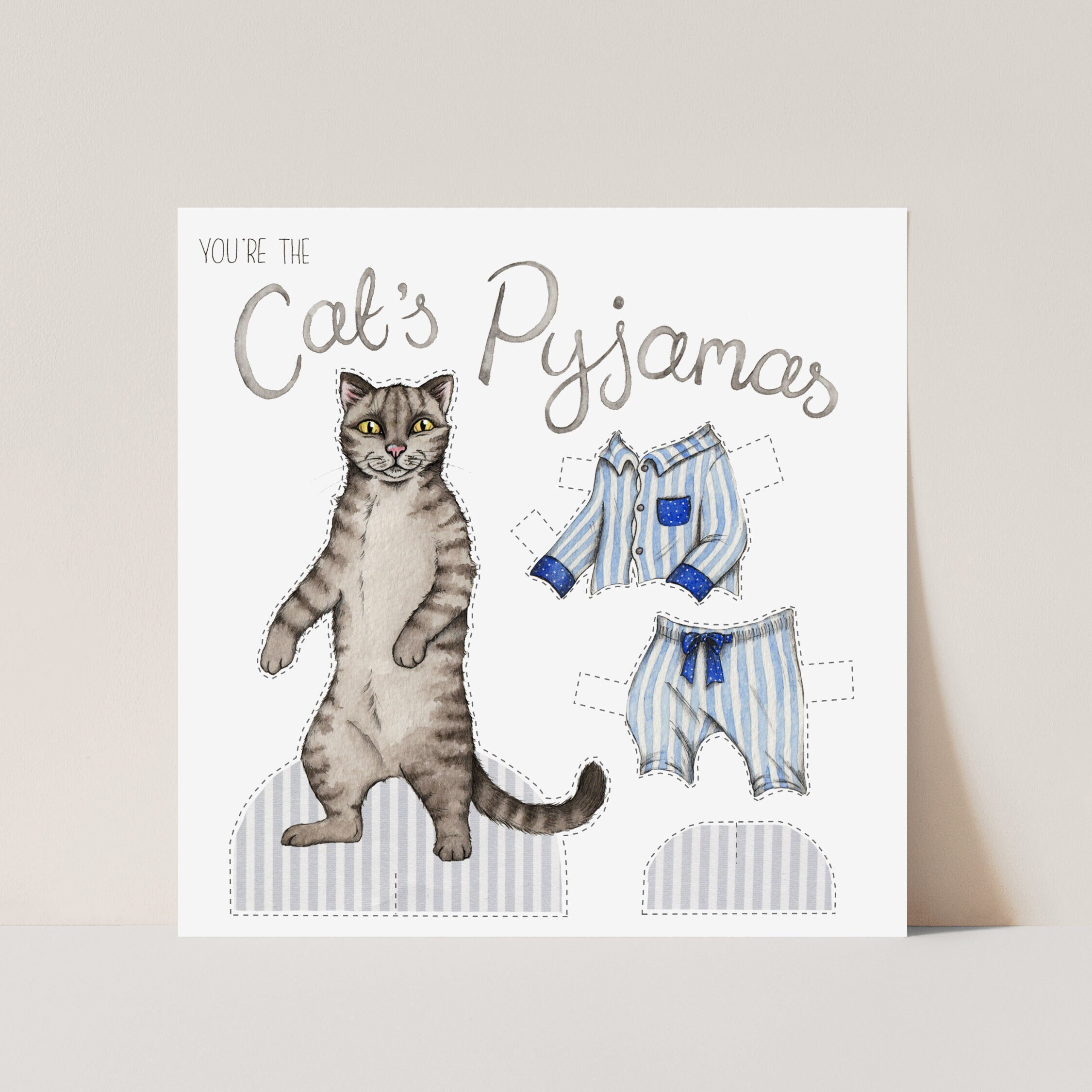 Cats Pyjamas Card UK