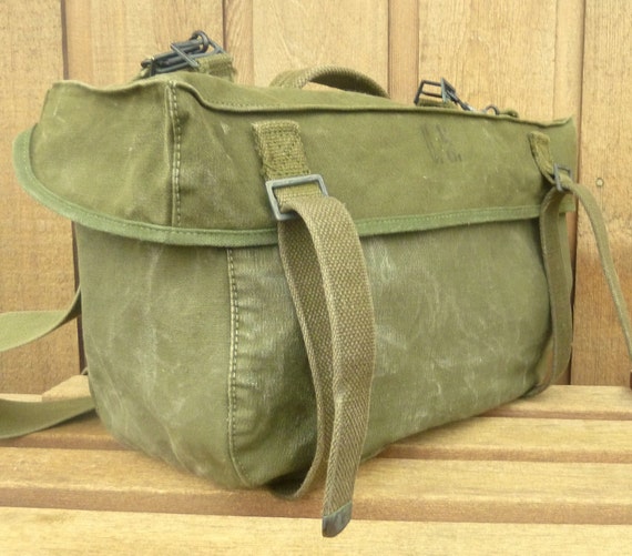 army canvas messenger bag