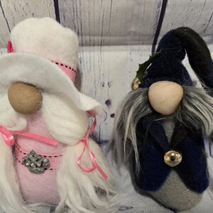 Fabric Gnome Buddy, Good Luck Gnome, Girl Gnome