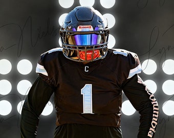 Light Mods Sports Background, Digital Sports Template, Digital Photo Template