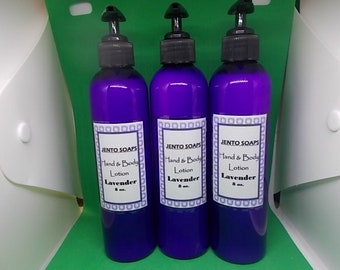 Lavender Lotion, vegan skin care, dry skin lotion, best friend gift, hand and body lotion, cocoa butter lotion, paraben free bridesmaid gift