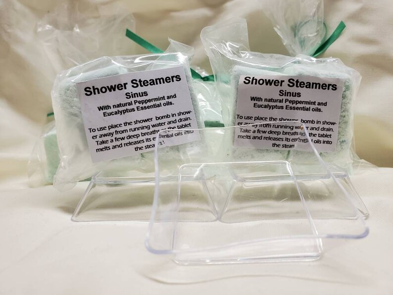 Large Sinus Shower Steamers Aromatherapy Natural Hand Made Etsy