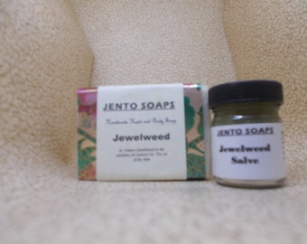 Jewelweed Soap and Salve, Tea Tree Soap and Salve, skin care salve, hand balm, herbal salve,bath and shower soaps, outdoors