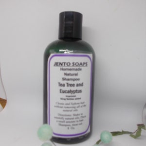 Homemade shampoo with essential or fragrance oil, choose of scent,all natural shampoo, easy rinse shampoo, herbal shampoo, one of five