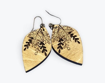 Fall Leaf Earrings