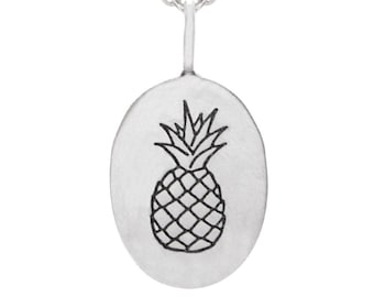 Pineapple Necklace Gift | Pineapple Jewelry | IVF Gift |Sexy Pineapple Charm | One Day Closer