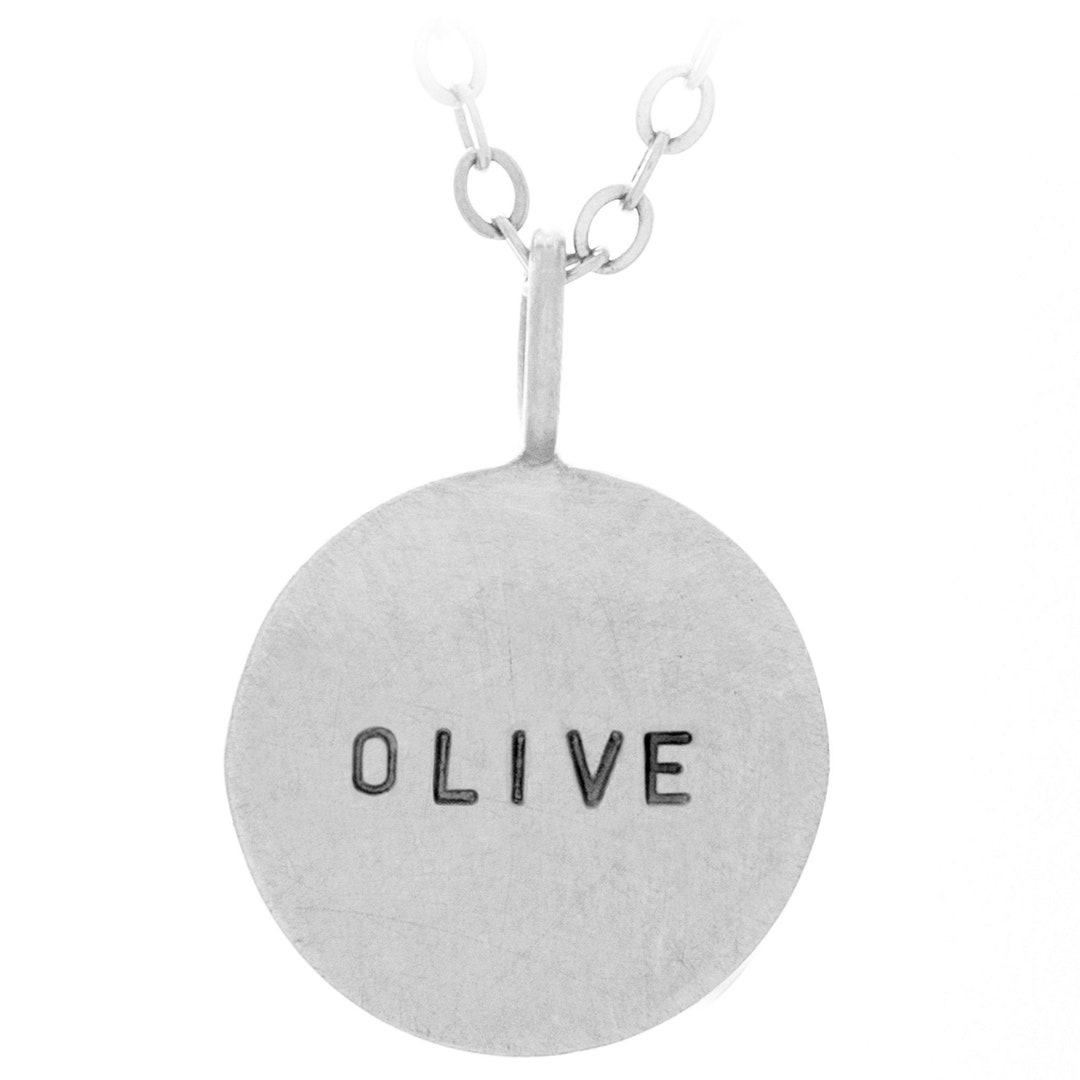 Custom Name Pendant Necklace – Sterling Silver Or 18k Gold/Rose Plated – Handmade Jewelry