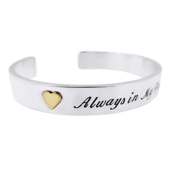 Small silver cuff bracelet Clearance