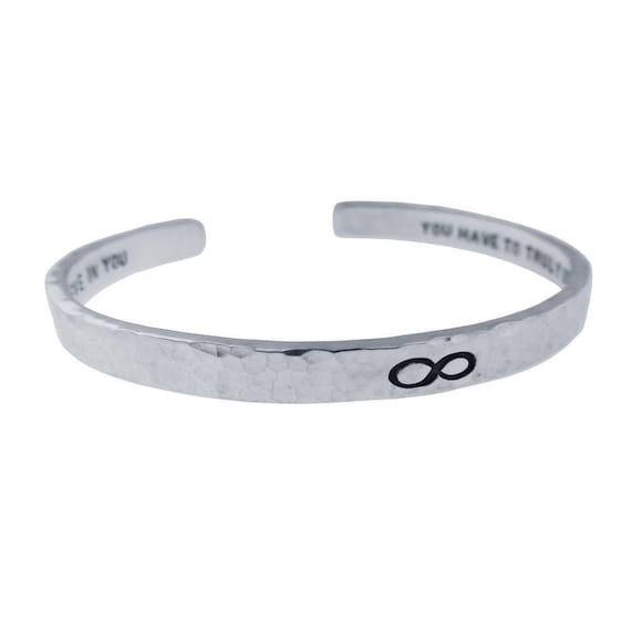 Infinity cuff bracelet deals
