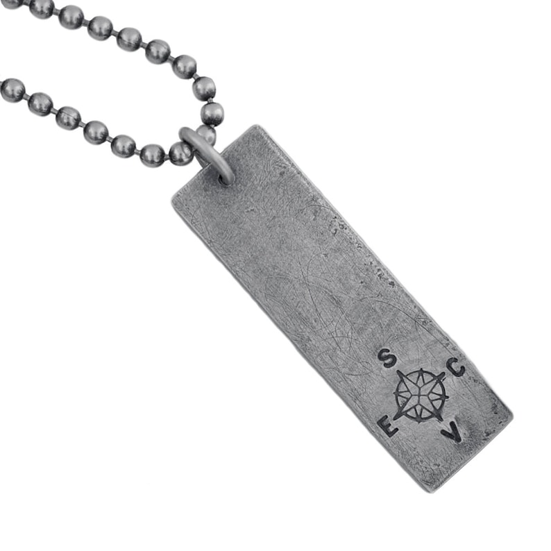 mens family necklace