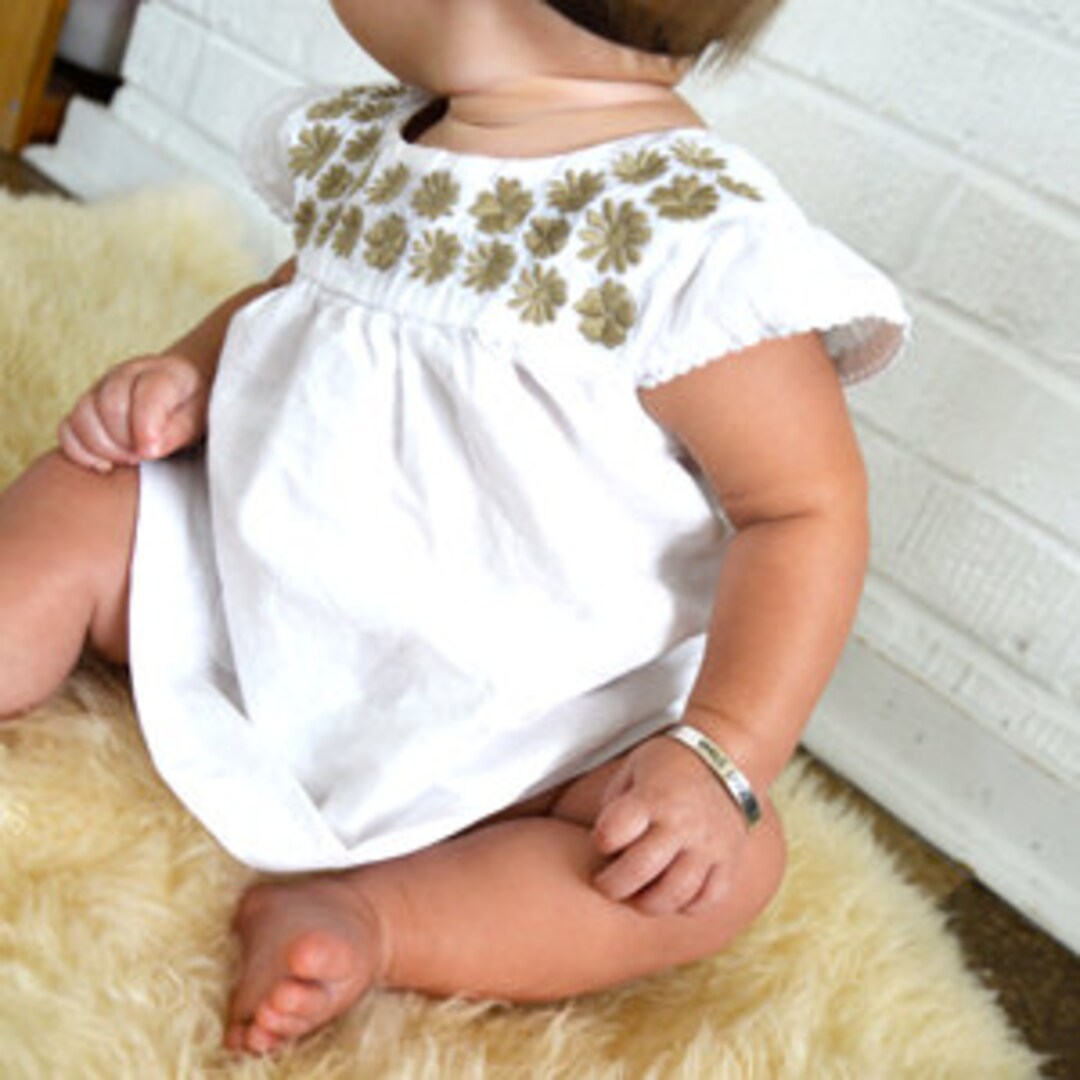 Baby Cuff Bracelet Sterling Silver Personalized Gift for Toddler New