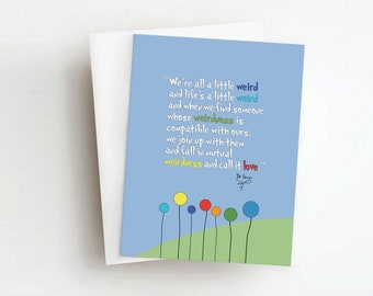 weird dr. seuss love greeting card